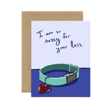 Tiny and Snail So Sorry For Your Loss Pet Card