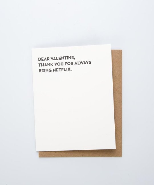 Sapling Press - SAP Netflix Valentine Card