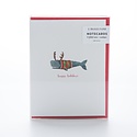 E. Frances Paper Studio - EF Christmas Whale Note Set