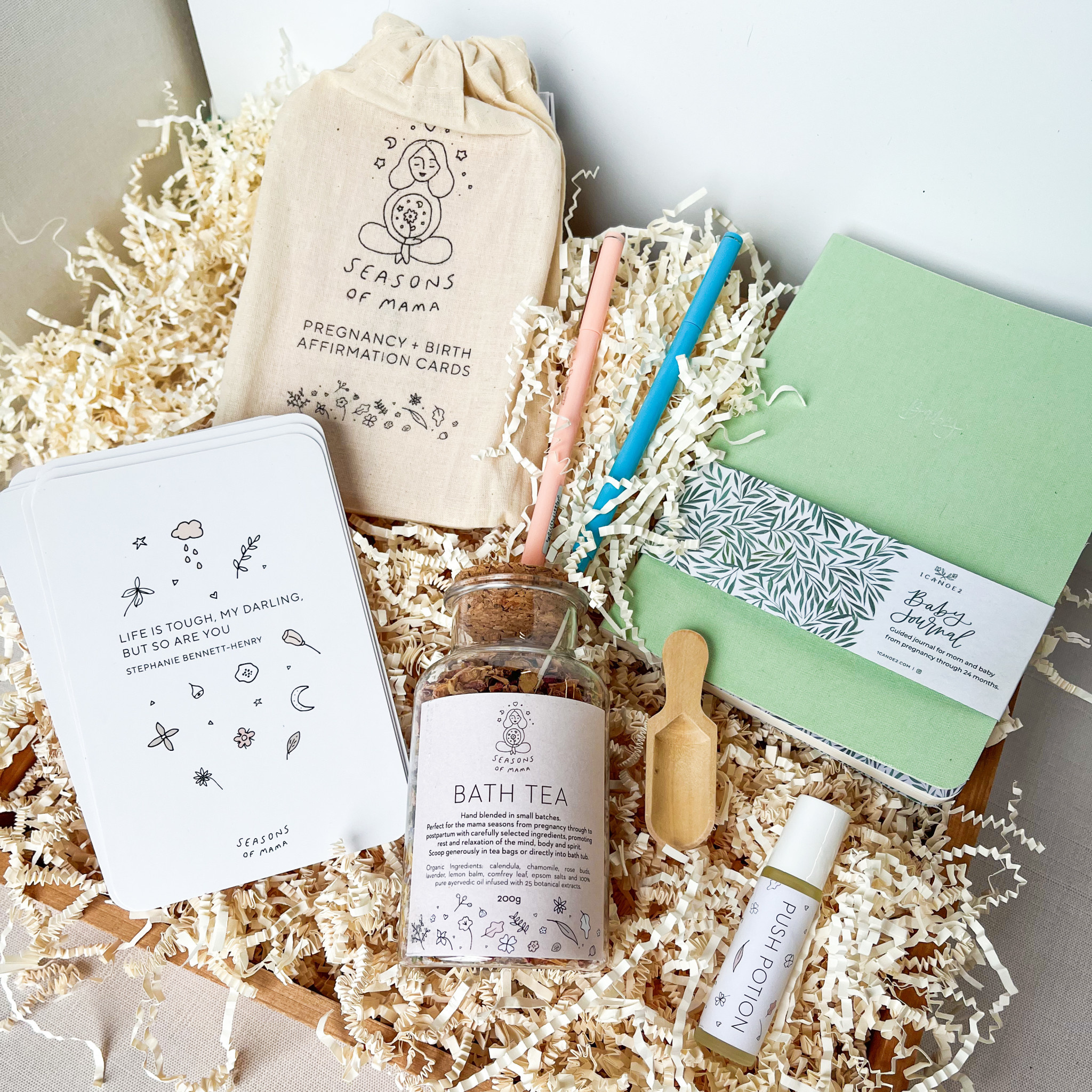 Gus and Ruby Letterpress - GR Pregnancy/New Mama Gift Box