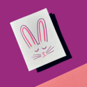 Ink Meets Paper - IMP Easter Bunny Easter Card