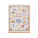 Small Adventure - SMA No Sign Zodiac Birthday Card