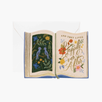 Rifle Paper Co - RP Rifle Paper Co - Happily Ever After (Book) Card
