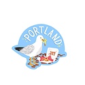 Gus and Ruby Letterpress - GR 207 Seagull Sticker