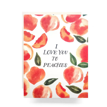 Antiquaria - AN Peaches Love You Card