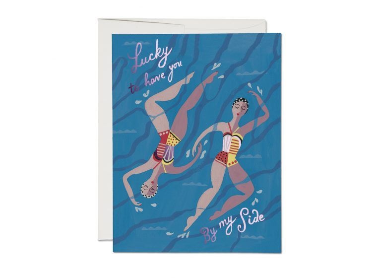 Red Cap Cards - RCC Synchronized Swimmers Card