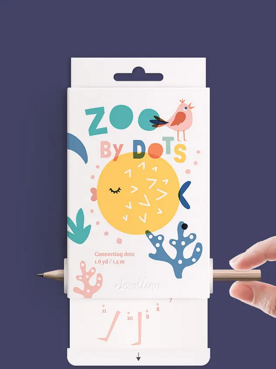Scrollino Scrollino Zoo by Dots Connect the Dots