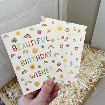 Yeppie Paper - YP Rainbows Birthday Card
