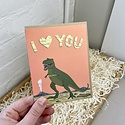 Yeppie Paper - YP T-Rex This Much Love Card