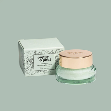 Poppy & Pout - PAP 100% Natural Sweet Mint Lip Scrub