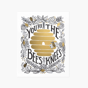 Rifle Paper Co - RP Rifle Paper Co - Bee's Knees Print, 8" x 10"