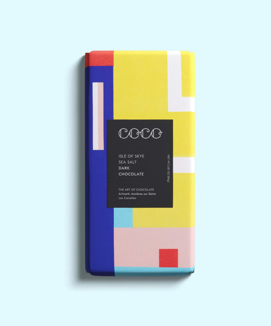 Coco Chocolatier - COCO Coco Chocolatier - Isle of Skye Sea Salt Dark Chocolate Bar