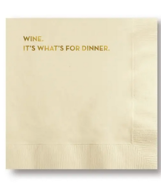 Sapling Press - SAP Wine for Dinner Napkins