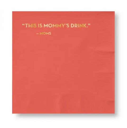 Sapling Press - SAP Mommy's Drink Napkins