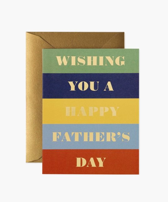 Rifle Paper Co - RP Rifle Paper Co. - Colorblock Father's Day Card