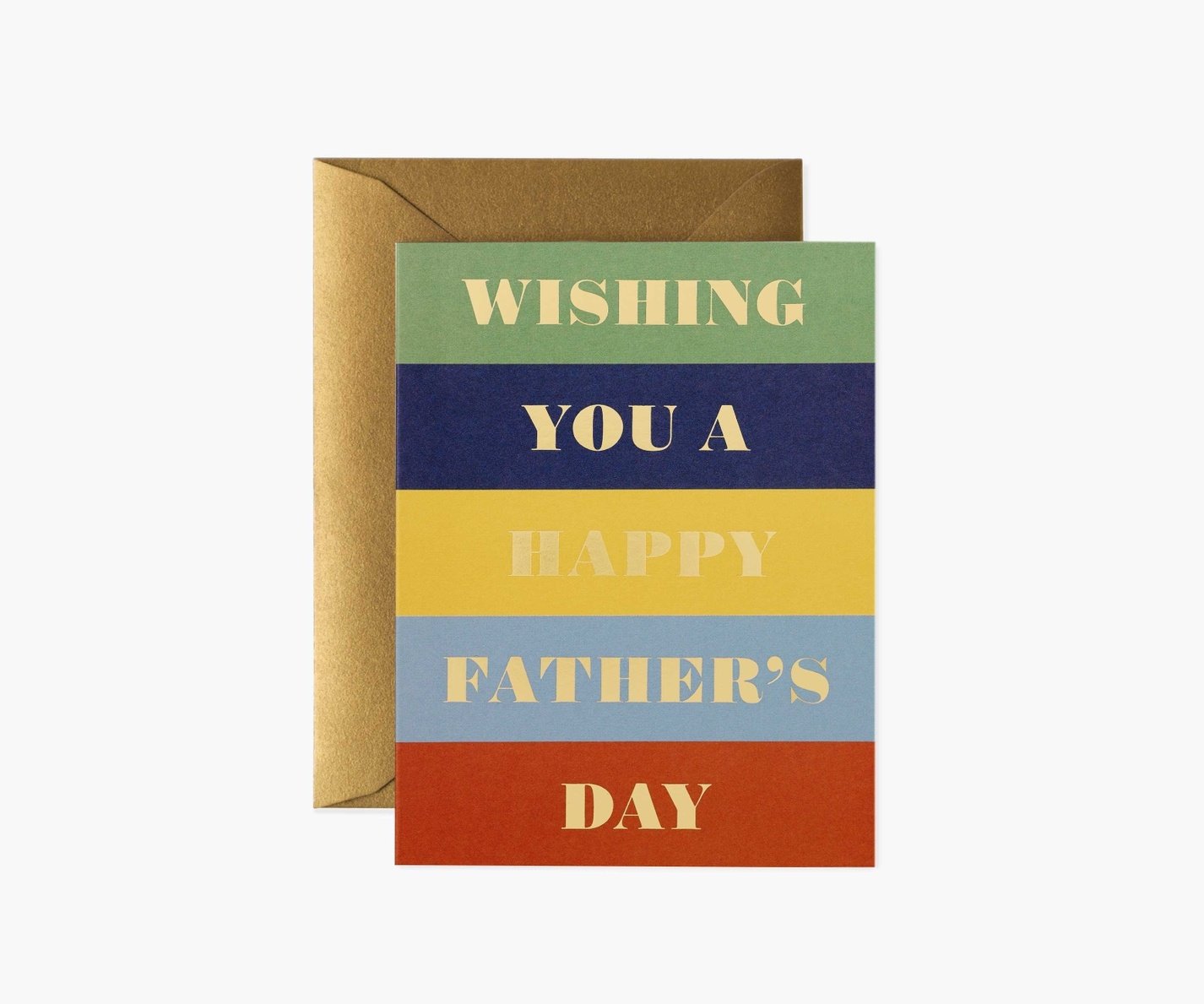 Rifle Paper Co - RP Rifle Paper Co. - Colorblock Father's Day Card