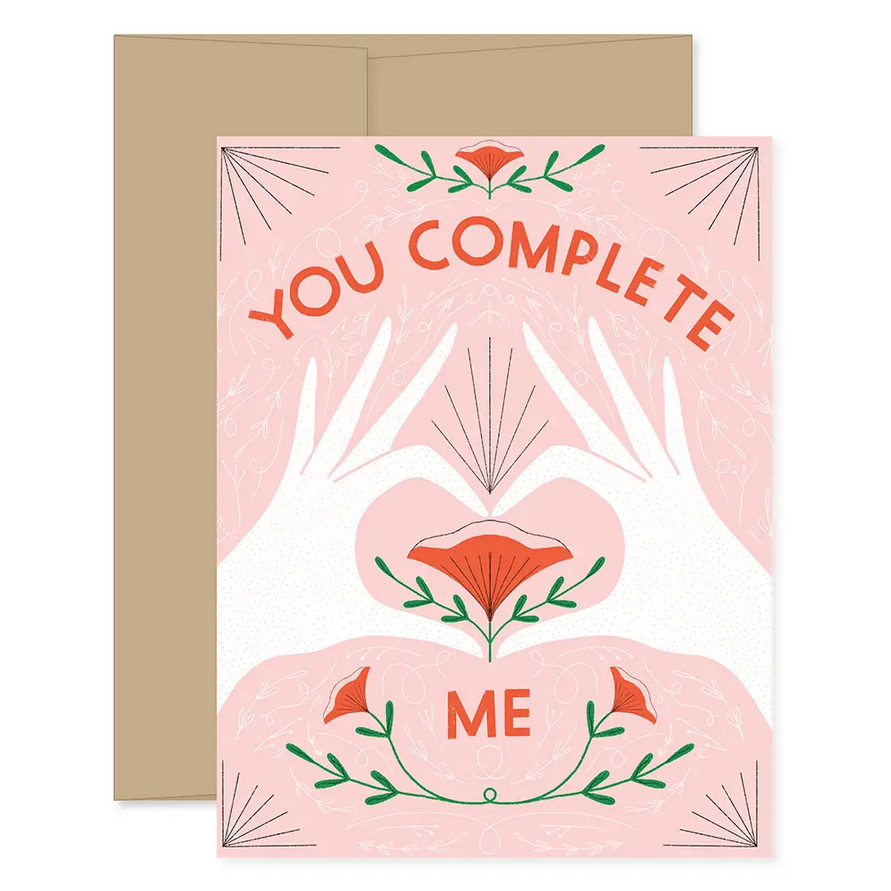Gingiber - GIN You Complete Me Card