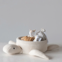 Creative Co-Op - CCO Petite Plush Animal Ballerina (Assorted)