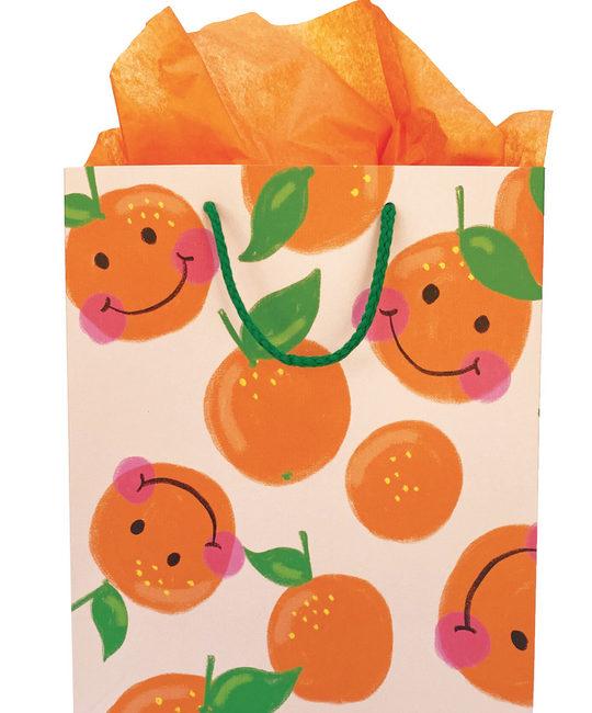 The Social Type - TST Smiley Orange Gift Bag