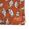 Handker Bandanas / Hemlock Goods - HB Hemlock Goods - No. 033 Kitties Bandana