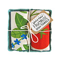 The Neighborgoods Tomato Basil Tea Towel Set