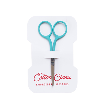 Cotton Clara - COCL Cotton Clara - Embroidery Scissors, Turquoise