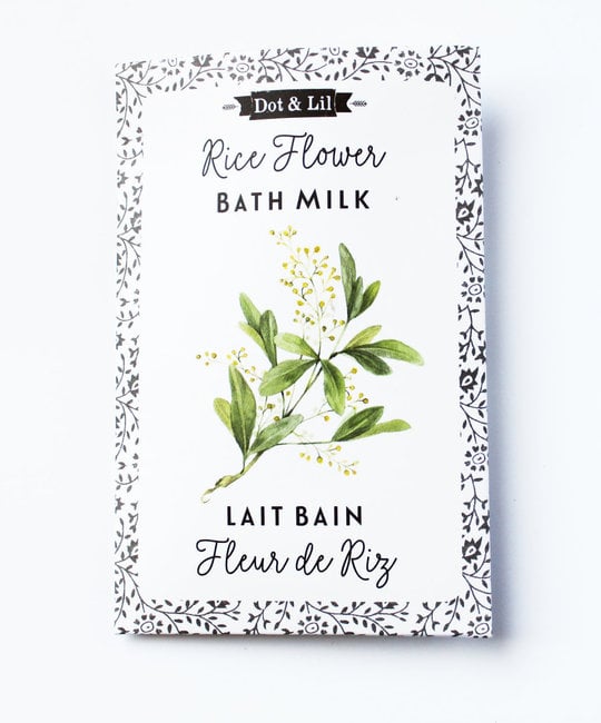 Dot & Lil - DAL Dot & Lil - Flower Bath Milk, Rice Flower