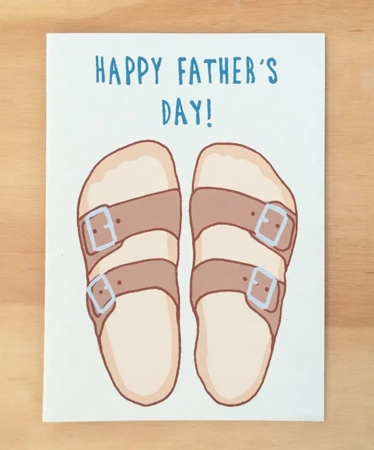 Gold Teeth Brooklyn - GTB Dad Sandals Father's Day Card