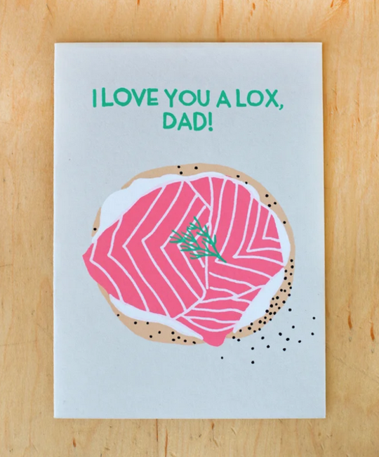 Gold Teeth Brooklyn - GTB Dad Lox Father's Day Card