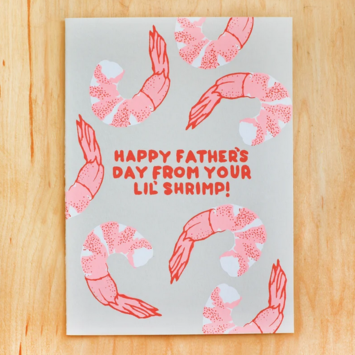 Gold Teeth Brooklyn - GTB Dad Shrimp Father's Day Card