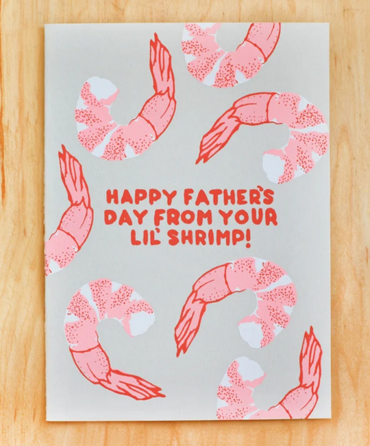 Gold Teeth Brooklyn - GTB Dad Shrimp Father's Day Card