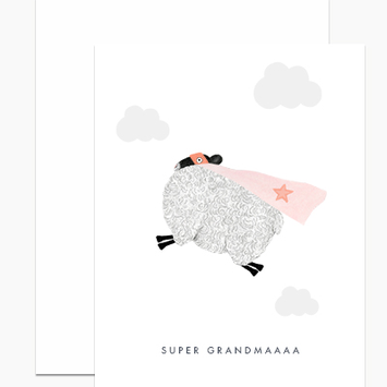 Dear Hancock - DH Dear Hancock - Super Grandmaaaaa Sheep Card