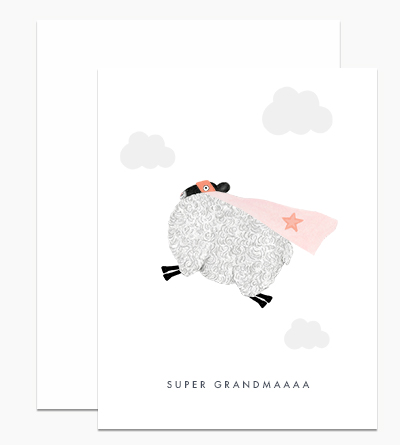 Dear Hancock - DH Dear Hancock - Super Grandmaaaaa Sheep Card