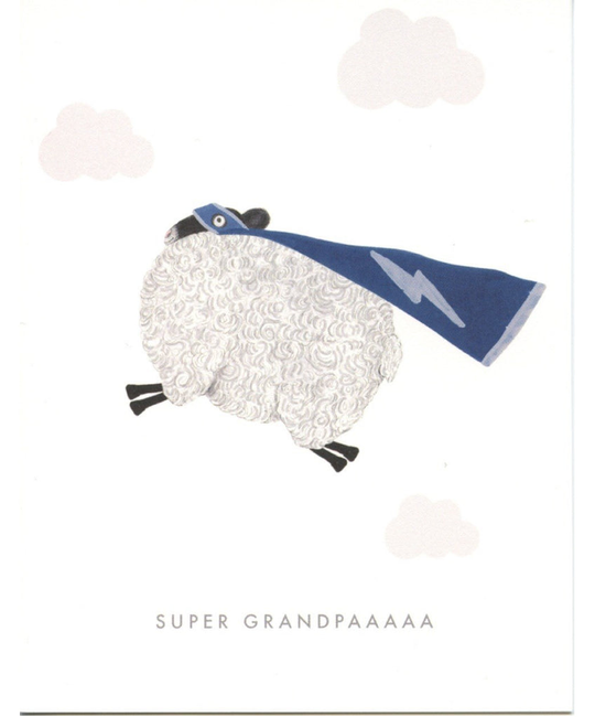 Dear Hancock - DH Dear Hancock - Super Grandpaaaaa Sheep Card