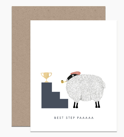 Dear Hancock - DH Dear Hancock - Best Step Paaaaa Sheep Card