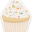 Elyse Breanne Design - EBD Elyse Breanne Design - Cupcake Sticker