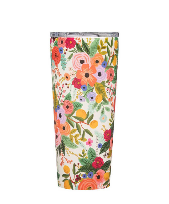 Corkcicle - CO Corkcicle / Rifle Paper Co. - 24 oz. Cream Garden Party Tumbler