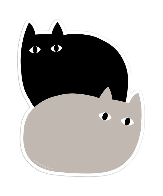 Worthwhile Paper - WOP WOP ST - Loaf Cats Sticker