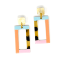 Sunshine Tienda - ST Sunshine Tienda - Neutral Color Block Earrings - Neutral Color Block Earrings