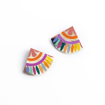 Sunshine Tienda - ST Sunshine Tienda - Rainbow Tile Earrings