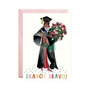 Mr. Boddington's Studio - MB MBGCGR0012 - Bravo! Roses for the Graduate Card