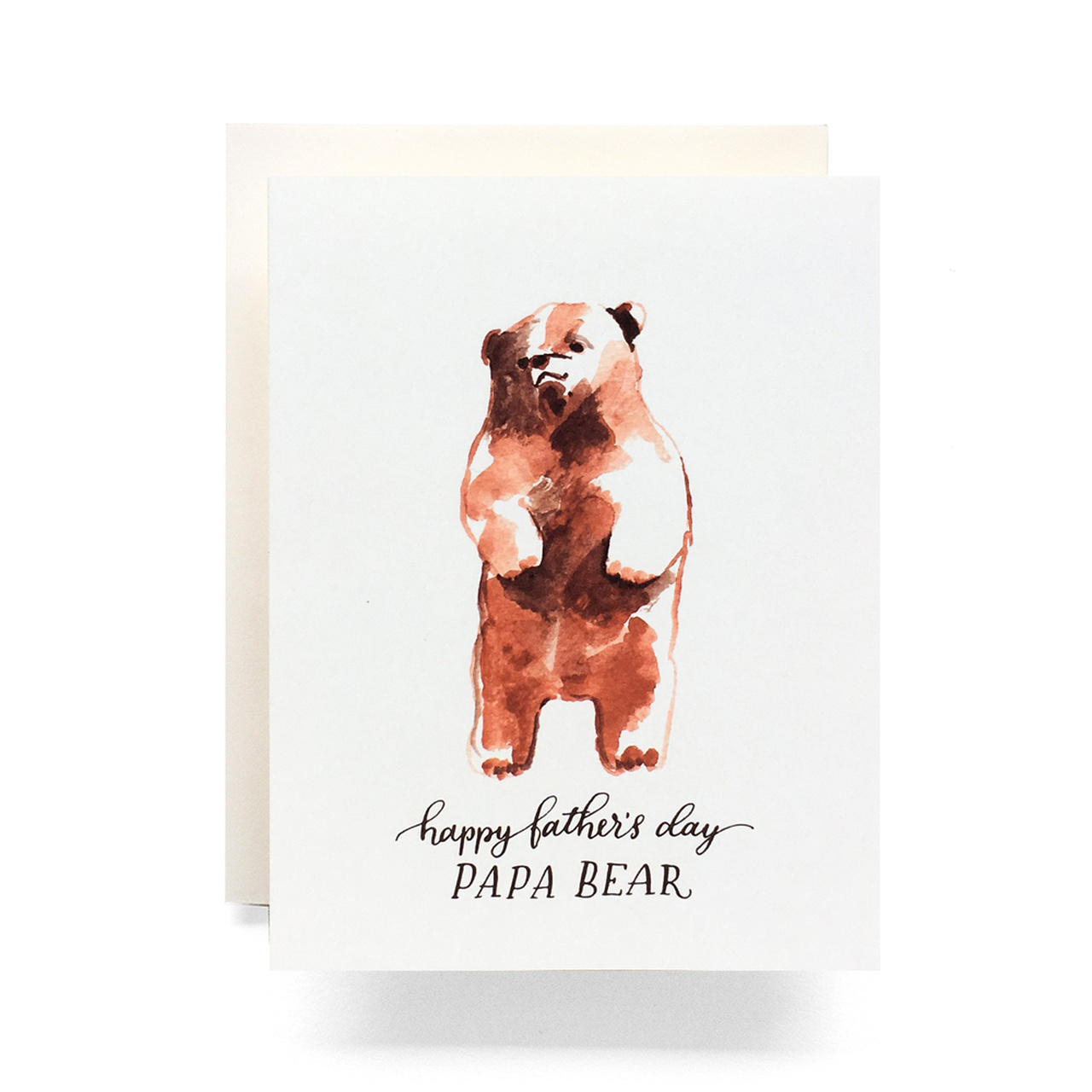 Antiquaria - AN Papa Bear Father's Day Card