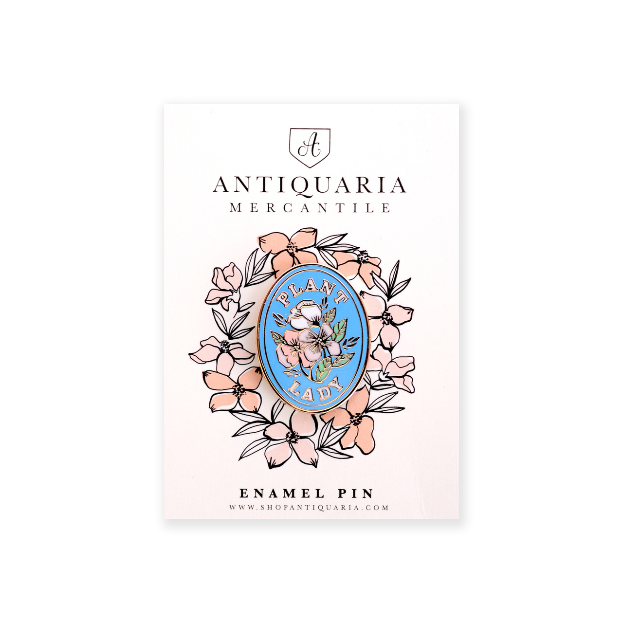 Antiquaria - AN Plant Lady Pin