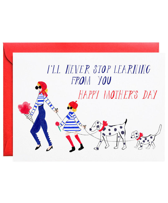 Mr. Boddington's Studio - MB French Mommy Mother's Day Card