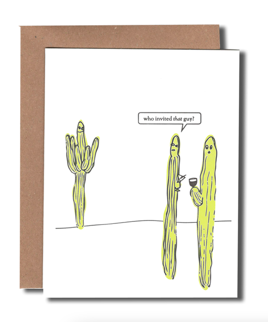 Power and Light Letterpress - PLL Cactus Party