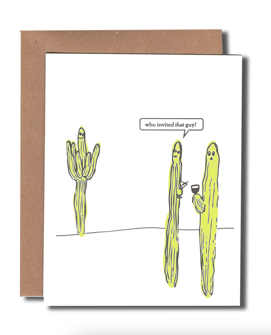 Power and Light Letterpress - PLL Cactus Party