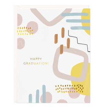 Ramona and Ruth - RR Happy Graduation Abstract Card