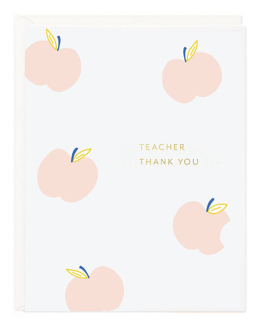 Ramona and Ruth - RR Apple Teacher Thanks Card