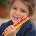 Eeboo - EE Eeboo - Positivity Fluorescent Colored Pencils
