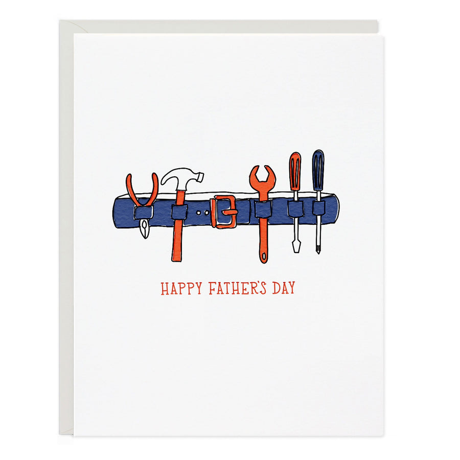 Ramona and Ruth - RR Dad Toolbelt Father's Day Card
